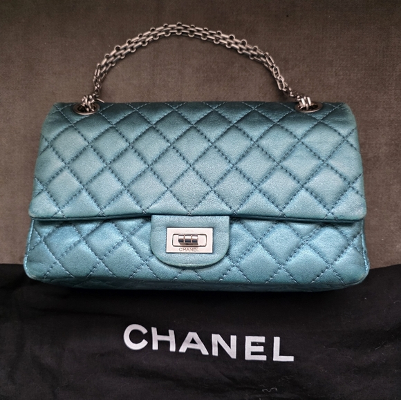 CHANEL Handbags - Chanel Metallic Reissue 2.55